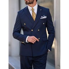 Cheap Suits, Style Bleu, Evening Suit, Suits Wedding, Navy Man, Style Formal, Tuxedo Suit, Men’s Suits, Formal Suits