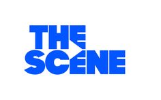 the scene logo on a white background