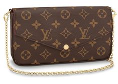 Buy and sell authentic handbags including the Louis Vuitton Pochette Felicie Monogram Fuchsia Lining in Canvas with Gold-tone and thousands of other handbags. Lv Crossbody Bag, Tas Lv, Felicie Pochette, Louis Vuttion, Louis Vuitton Felicie Pochette, Louise Vuitton, Pochette Felicie, Louis Bag, Sac Louis Vuitton