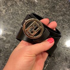 Most Likely A Small (See Size In Photo). Some Imperfections In Leather. Fendi Accessories, Fendi Belt, Accessories Men, Leather Men, Belts, Fendi, Mens Accessories, Im Not Perfect, Man Shop