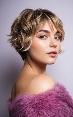 Top 12 Shaggy Pixie Bob Hairstyles To Try This Year - Best Review Shaggy Pixie Bob, Long Layered Bob Hairstyles, Fringe Styles, Pixie Bob Hairstyles, Brown Bob, Bob Cuts, Shaggy Short Hair, Bob Hairstyles For Thick