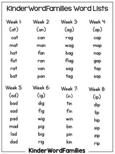 the worksheet for kids to practice their word families'words and spelling skills