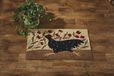 CHICKEN RUN PRIMITIVE HOOKED RUG Chicken Design, Chicken Run, Primitive Rugs, Hand Hooked Rugs, Park Designs, Hooked Rug, Diy Chicken Coop, Chicken Diy, Chicken Runs