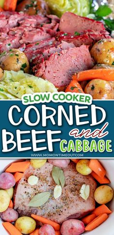 slow cooker corned beef with cabbage and potatoes