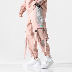 THE ALPARA CRAFTSMAN TONI CINI JOGGER PANTS IN PINK sold by Boopdocom on Storenvy Cargo Pants Men, Fabric Names, Pocket Pants, Men Fashion, Jogger Pants, Three Dimensional, Track Pants, Cargo Pants, Duster Coat