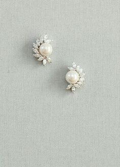 Piercing Snug, Bridal Earrings Pearl, Deco Jewelry, Crystal Stud Earrings, Art Deco Jewelry, Pearl Stud Earrings, Wedding Earrings, Bridal Earrings, Diamond Earrings Studs