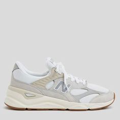 New Balance X-90 Sneakers In White/Cream. Size 6. Nwot. Comes With White Shoelaces As Well. Gorgeous Cream And Beige Coloring. Cover Photo Is A Similar Color Way. Details From Site Below: The X-90 Reconstructed Sneaker Leverages The Unmistakable Character And Style Of The 90s With A Pared-Down Upper That's At Once Minimalist And Modern. A Chunky Revlite Midsole Unit Adds Style And Comfort Underfoot. White Medium Fit Low-top Chunky Sneakers, White Chunky Lace-up Sneakers Medium Fit, New Balance White Chunky Sneakers, Off White Low-top Sneakers With Laces, Off White Sneakers For Streetwear, Sporty Off-white Lace-up Sneakers, White New Balance Sporty Chunky Sneakers, White Sporty New Balance Chunky Sneakers, White Sporty Chunky New Balance Sneakers