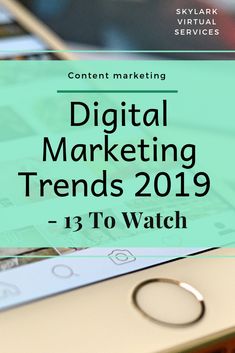 Digital marketing trends 2019 is a glimpse into the future and a collection of tips and trends from the experts about what you might want to try next year. Find a new approach, solidify a practice that is working or makes a small change for a bigger result with these expert trend tips for 2019. Click to find out what they are! #digitalmarketing #contentmarketing #socialmediamarketing Digital Marketing Trends, Start Ups, Into The Future, Social Marketing, Marketing Strategy Social Media, Facebook Marketing, Inbound Marketing