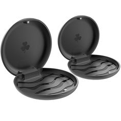 PRICES MAY VARY. 2 black orthodontic retainer cases Small compact size, fits in pockets easier It has strong magnet that help the case close Easy to open, but won't open on its own even if dropped Perfect for storing retainers and mouthguards, keep them clean and carry around. High quality retainer cases - pack of 2 (black color)  Mini size and portable, easy to carry when traveling or going out.  Big enough for most retainers, transparent holder or half denture.  The magnetic closure keeps it c Mouth Guards, Black Health, Travel Cases, Mouth Guard, Travel Case, Magnetic Closure, 2 Pack, Bpa Free, Black Color