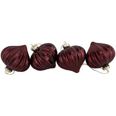 These stunning ornaments are meticulously crafted to create a mesmerizing visual impact on your holiday tree. The rich maroon color is enhanced with a dazzling maroon glitter, adding a radiant sparkle that catches the light from every angle. With their timeless design and impeccable craftsmanship, these ornaments are the perfect addition to create a warm and inviting atmosphere for your holiday celebrations. Hang them from your holiday tree or use them to decorate your wreaths and garlands. Pair Yule Festivities, Moody Christmas, Christmas Central, Wreaths And Garlands, Gold Ornaments, Christmas Ornament Sets, Colour Star, Maroon Color, Glass Christmas Ornaments