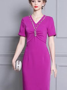 Elegant Purple Dress For Mother Of The Bride, Festive Evening Dress For Mother Of The Bride, Festive Mother Of The Bride Evening Dress, Purple Evening Dress For Mother Of The Bride, Short Sleeve Prom Dress, Sleeve Prom Dress, Beaded Party Dress, Short Formal Dress, Senior Prom Dresses