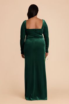 Ivy Velvet Dress - EmeraldIvy Velvet Dress - Emerald Bridesmaid Dress Velvet, Square Neck Gown, Emerald Bridesmaid Dress, Emerald Bridesmaid, Ring Bearer Dog, Ivy Dress, Emerald Bridesmaid Dresses, Glam Jewelry, Tuxedo Women