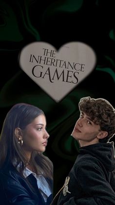 the infertance games movie poster with an image of a man and woman looking at each other