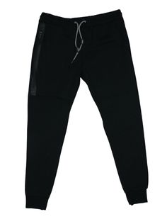 Galaxy by Harvic Sweatpants Size: Large Across Waist Laid Flat: 18" Inseam: 32" Color: Black Material: 60% Cotton / 40% Polyester MSRP: $88.00 Tech Fleece Joggers Stretch Waistband With Outside Drawstring Tie (2) Side Hip Pockets - One is Oversized & Zippered Additional Zippered Closure Back Pocket Solid Color Machine Washable for Easy Care Great for the the Lounging, Gym, Running/Jogging, Sports, & More Designer Brand Name Fashion Ships Free Anywhere in the USA Brand New With Tags Office Inventory Use: A174 Black Solid Color, Tech Fleece, Active Wear Pants, Mens Joggers, Fleece Joggers, Black Solid, Men's Sweatpants, Mens Sweatpants, Jogging