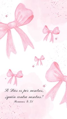 a pink card with bows and stars on the bottom, says it is her mother's day