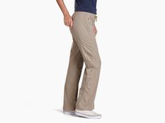 From sunrise salutations to sunset hikes, the KÜHL W'S FREEFLEX<sup>™</sup> MOVE lightweight hiking pants are designed to flow with you. Lightweight, wicking and quick dry, innovative FREEFLEX<sup>™</sup> fabric stretches without spandex so these active lifestyle pants won't sag or bag over time. The wide pull-on waistband is extremely comfortable and can be adjusted with external draw cord. Sizing:XS(2), S(4-6),M(8-10),L(12-14),XL(16) Athleisure Pants With Functional Drawstring For Outdoor, Outdoor Activewear With 4-way Stretch And Functional Drawstring, Sporty 4-way Stretch Hiking Pants, Versatile Outdoor Activewear With Functional Drawstring, Athleisure 4-way Stretch Outdoor Pants, Athleisure Pants With 4-way Stretch For Outdoor, Athleisure Outdoor 4-way Stretch Pants, Casual 4-way Stretch Travel Pants, Lightweight Relaxed Fit Activewear For Outdoor