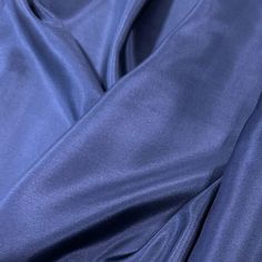 a close up view of a blue fabric