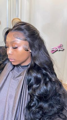 Jet Black Lace Front Wig, Black Lace Wig, Lace Wig, Lace Front Wig, Jet Black, Cute Hairstyles, Black Lace