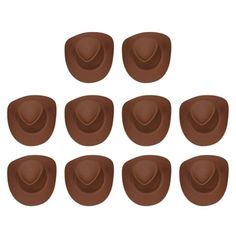 Sunggoko Home New Products Arrive, Welcome to The Store To Buy! 10Pcs Mini Cowboy Hat Plastic Mini Western Hat Cute Doll Hat Party Hats For Pretend Play Dollhouse Decoration Features: WIDELY USEDYou can not place the mini cowboy hat on bottle tops, to decorate desserts or cakes, dress up for pet, but also can be used for cowboy key chains, car charms, earrings jewelry making, etc. PERFECT DECORATION FOR PARTYThese were perfect little toppers for a rodeo-themed party. cute miniature hats perfectl Cowgirl Hat Cake, Miniature Hats, Mini Cowboy Hat, Mini Cowboy, 1st Rodeo, Kids Pretend Play Toys, Rodeo Party, Mini Tea Set, Hat Cake