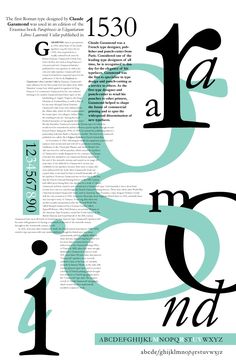 an image of the font and numbers used in typographic designs for magazines