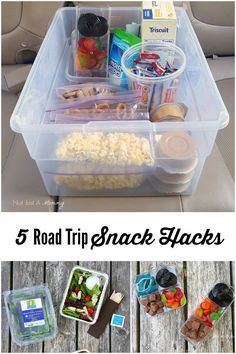 5 road trip snack hacks to keep your kids busy on the road and in the car