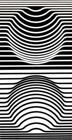 an abstract black and white background with wavy lines in the shape of rectangles