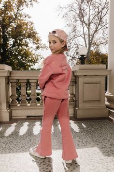 The merch you've all been waiting for!! Our pink Mini Ivy City Sweatshirt is here! Providing a comfy, classic oversized fit with a crew neck and embroidered logo. Keep your little cozy all year long in this timeless pink hue. Available in sizes 12-18 months, 2T, 3T, 4-5, 6-7, 8, 9-10, 11-12 + 13-14! mini sweat suit, size inclusive, pink sweatshirt, matching sweats, matching sweatsuit, matching top and bottom, pink crewneck, matching mom and me, mini sweats, comfy kids outfit Matching Sweatsuit, City Sweatshirt, Matching Sweats, Mom And Me, Sweat Suit, Matching Mom, Hello Winter, Pink Crewneck, Pink Mini