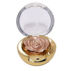 Pop those cheekbones with Cheeky Rose Highlighter. This cream highlighter is infused with carnauba and vitamin E for effortlessly smooth results, leaving skin with a pearlescent dewy radiance. Uniquely set in the shape of a rose, this highlighter looks as beautiful on the shelf as it does on you. Get To Know The Benefits: • Carnauba and vitamin E provide a smooth finish • Cream formula melts into skin for a natural dewy radiance • Beautiful rose design holds its shape during application Shade De Best Highlighter, Target Beauty, Rosa Coral, Cream Highlighter, Winky Lux, Bath Body Works Candles, Rose Champagne, Highlighter Brush, Gold Makeup