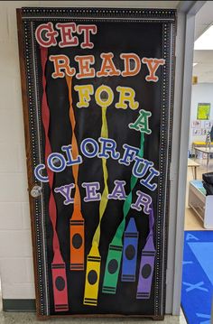 Teachers School Classroom Door Decoration Cutouts DIY Kit get Ready for a Colorful Year Back to School Decor Classroom Door Decoration - Etsy Charcoal Abstract, Preschool Door, Library Games, Classe D'art, Wallpaper Contemporary, School Door Decorations, Preschool Bulletin, Art Classroom Decor, Preschool Classroom Decor