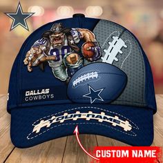 NFL Dallas Cowboys Sneaker Custom The Baseball Cap is a timeless accessory that effortlessly combines style and functionality. Crafted with durable materials, it offers both comfort and long-lasting wear. The classic design features a curved brim that shields the eyes from the sun, making it perfect for outdoor activities. The adjustable strap ensures a customized fit for everyone. Whether you’re at a sports event, on a casual outing, or simply looking for a stylish way to keep the sun at bay, t Dallas Cowboys Shoes, Dallas Cowboys Outfits, Cowboy Shoes, Sports Event, Nana Shirts, Nfl Dallas Cowboys, Bold Accessories, Peaked Cap, Nfl Sports