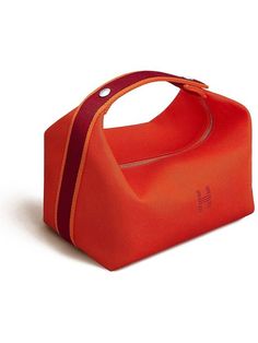 Gender: Women Brand: HERMES Product Name: Bride A Brac Large Pouch Bag Orange Bags Alora Code: 64735819 Color: orange Composition: Cotton 100% Origin: France Features: Fabric Handles Zipped closure Designer Style ID H103223M 05 Orange Bags, Chain Loop, Large Pouch, Cross Bag, Rose Gold Hardware, Orange Bag, Timeless Handbag, Luxe Fashion, Designer Style