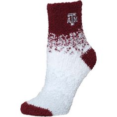 Women's For Bare Feet Texas A&M Aggies Marquee Sleep Soft Socks Gig Em Aggies, Soft Socks, Mississippi State Bulldogs, Soft Sock, Wedding Tattoos, Mississippi State, Every Step You Take, University Of Texas, Texas A&m