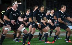 the all blacks perform their haka during a rugby match in new york, ny