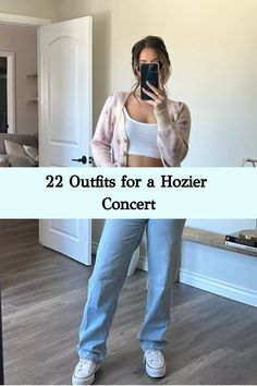 Find the perfect simple, yet aesthetic and cute outfit to rock at your next Hozier concert and steal the show with your style! #OutfitGoals #ConcertReady Folk Concert Outfit Winter, Hozier Concert Outfit Summer, Indie Concert Outfit Winter, Concert Outfit Simple