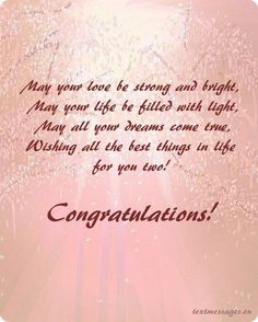 congratulations card for someone who is in love