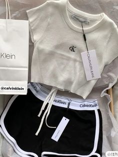 Calvin Klein Aesthetic, Old West Boots, Calvin Klein Outfits, Calvin Klein Girls, West Boots, Floral Embellishment, Mode Inspo, Sporty Outfits