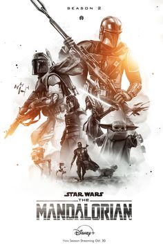 Mandalorian Poster, Stars Wars, Movie Prints, Star Wars Wallpaper, Movies And Series, Star Wars Artwork, Pokemon Pikachu, Star Wars Fan Art