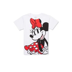 Disney Girls Minnie Mouse Graphic Tee With Short Sleeves, Size Xl 14/16 New Without Tags. (Size S In Women Size) This Disney T-Shirt, In Warm Weather-Ready Short Sleeves, Pairs With Her Shorts, Leggings Or Joggers For A Complete Look From School Days To Weekend Activities. Material: 60% Cotton/40% Polyester Care: Machine Washable Playful Minnie Mouse Cotton T-shirt, Red Minnie Mouse Tops For Disney Fan Events, Red Minnie Mouse Top For Disney Fan Events, Playful Cotton T-shirt With Minnie Mouse, Cute White Minnie Mouse Top, Cute White Minnie Mouse Tops, Playful White Minnie Mouse T-shirt, Minnie Mouse Halloween, Disney T Shirt