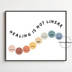 a framed poster with the words,'not linear reality is not linear reality '