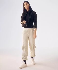 Dance Studio Relaxed-Fit Mid-Rise Cargo Pant | Women's Pants | lululemon Lululemon Dance Studio Pants, Dance Studio Pants, Pink Cargo Pants, Studio Pants, Michelle Yeoh, Lululemon Pants, Card Sleeve, Dress Bra, Joggers Womens