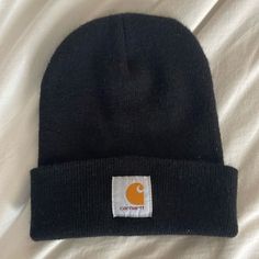 Nwot Black Adult Size Beanie. Black Carhartt Beanie, Carhartt Beanie, Carhartt Women, Black Beanie, Christmas Wishlist, Just For Fun, Christmas List, Women Accessories