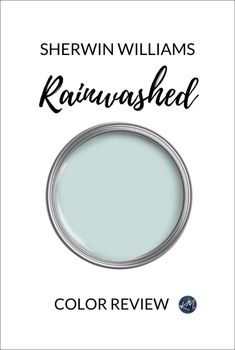 Sherwin Williams Rainwashed 6211: Paint Color Review - Kylie M Interiors Green Paint For Furniture, Blue Green Paint, Paint For Furniture