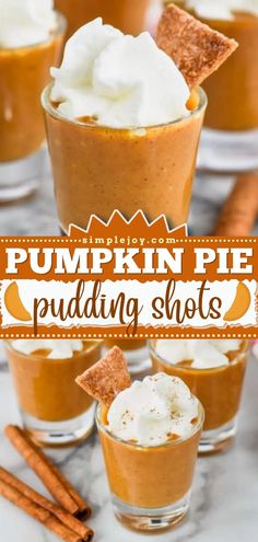 Pumpkin Pie Pudding Shots, fall food, pumpkin recipes, thanksgiving desserts Pudding Shots With Vodka, Pumpkin Pie Pudding Shots, Thanksgiving Pudding, Shots With Vodka, Vanilla Pudding Shots, Rumchata Pudding Shots, Pumpkin Pie Pudding, Pudding Shot Recipes, Jello Pudding Shots