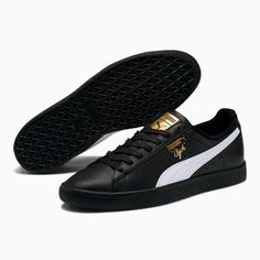 Clyde Core Foil Men's Sneakers | PUMA Puma Clyde Outfit, Clyde Frazier, Back In 1973, Puma Clyde, Basketball Icon, Puma Outfit, Sneakers Jordans, Fenty X Puma, Shoes Sneakers Jordans