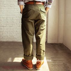 Red Tornado Repro British Army Pants Vintage Men's Military Trousers High Rise | eBay Outdoor Tapered Leg Pants With Belt Loops, Tapered Leg Outdoor Pants With Belt Loops, Casual Outdoor Pants With Welt Pockets, Outdoor Solid Pants With Belt Loops, Winter Outdoor Pants With Belt Loops, Outdoor Cotton Pants With Belt Loops, Relaxed Fit Outdoor Pants With Belt Loops, Khaki Tapered Leg Work Pants For Outdoor, Outdoor Utility Pants With Welt Pockets