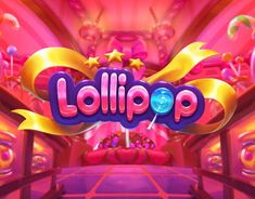 the logo for lollipop, an interactive video game developed by nintendo games corporation