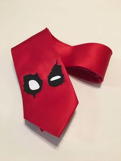 Deadpool Very Cool Necktie  Reserved by the nephew. Red Tie For Father's Day Gift, Red Themed Costume Accessories For Gifts, Red Themed Costume Accessories For Gift, Themed Red Costume Accessories As Gift, Themed Red Costume Accessories For Gift, Red Novelty Costume Accessories For Themed Events, Superhero Event, Henderson Nv, Birthday Special