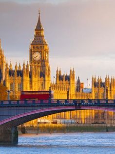 the big ben clock tower towering over the city of london