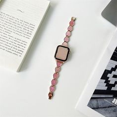 Luxury Slim Metal Band for Apple Watch Ladies Strap Stainless Steel Bracelet