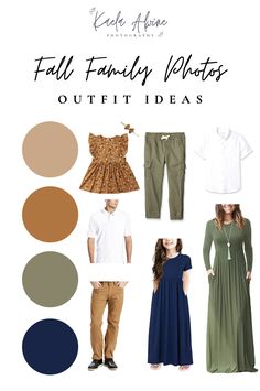 the fall family photos outfit ideas